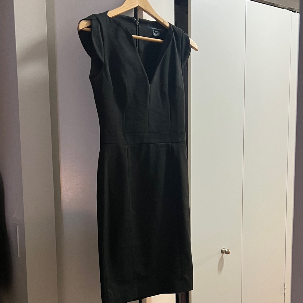French Connection Black Sheath Dress